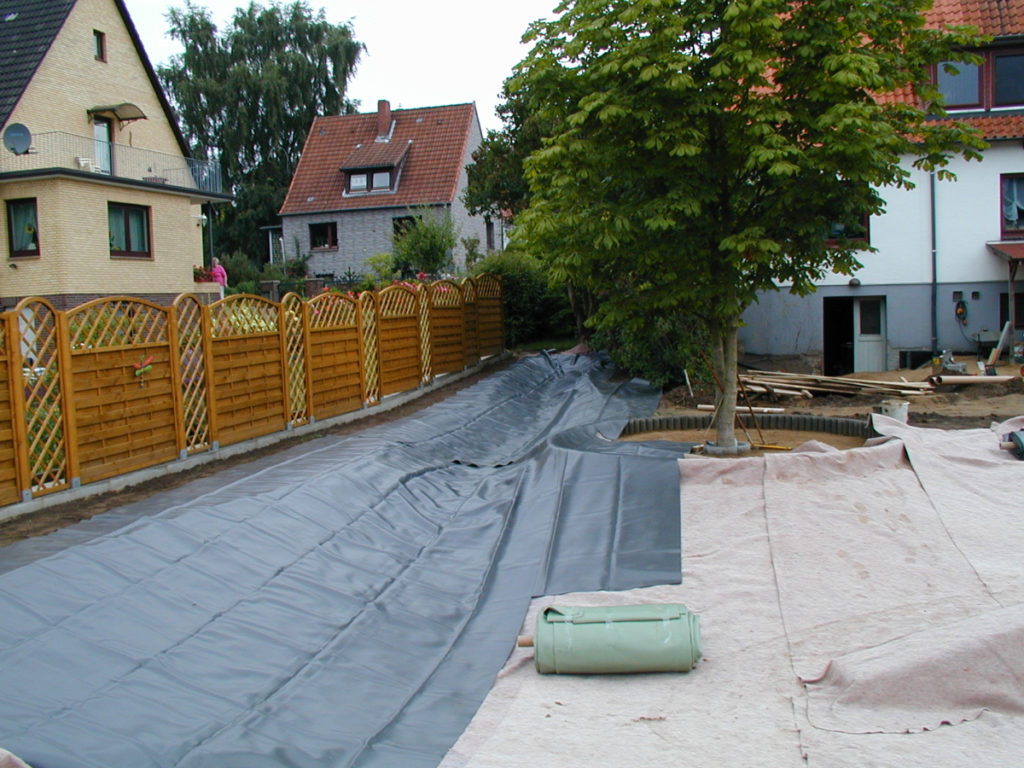 Professionelle Folienschweißarbeiten von Mielke's Naturbadeteich, Hamburg