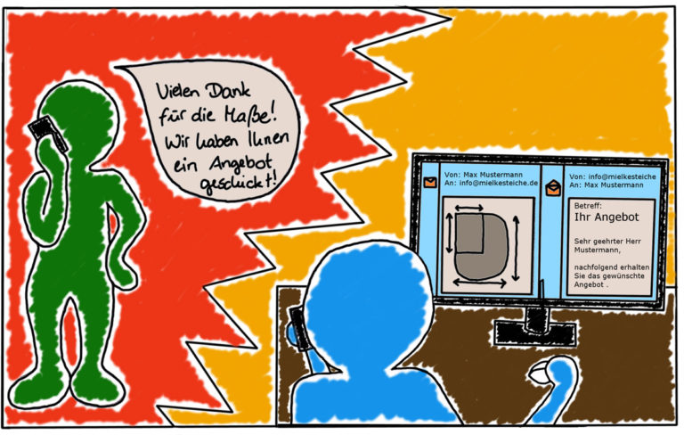 Teichbau durch Mielke 3
