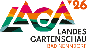 Logo der Landes Gartenschau in Bad Nenndorf im Jahr 2026